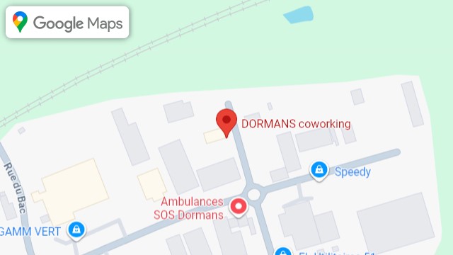 GoogleMaps - Dormans Coworking